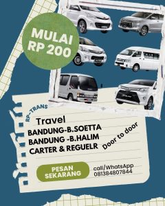 Travel Bandung Bandara Soekarno Hatta