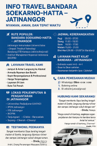 Info Travel Bandara Soekarno Hatta Jatinangor