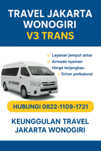 Travel Jakarta Wonogiri