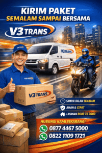 kirim paket semalam sampai