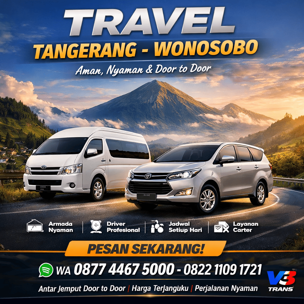 travel tangerang wonosobo